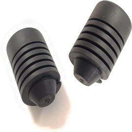 2pcs Black Rubber Hood Stop Bumper, Hood Pin Hood Bumper Stop Cushion Stopper for Nissan Xterra1996-2006