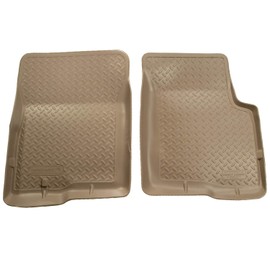 Husky Liners - 33003 Fits 1980-96 Ford Bronco, 1980-96 Ford F-150, 1980-97 Ford F-250/F-350 Classic Style Front Floor Mats Tan