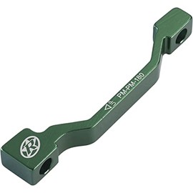 Reverse Disc Brake Adaptor PM-PM from 160 to 180 mm Green