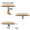 Hotop 6 Pcs Swag Ceiling Hooks Heavy Duty Swag Hooks