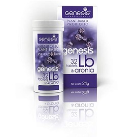 Probiotics Kinder for a Healthy Throat Probiotic Kids Tablet Probiotic Supplement for Children Immune System Strengths (Aronia, 32 Tablets)