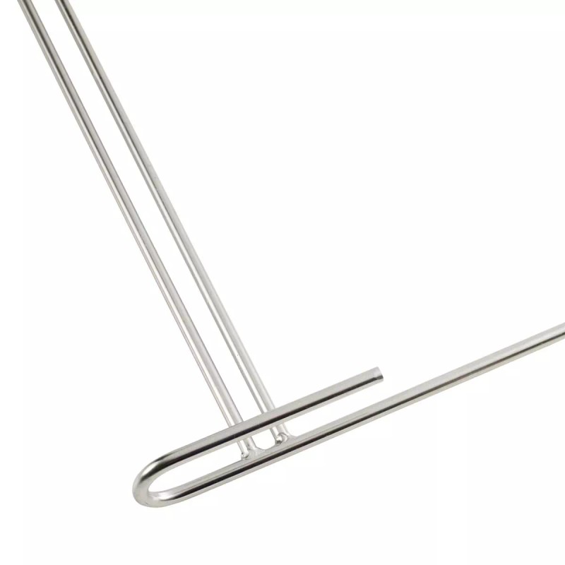 RoadPro ASB-3 Anti-Sail Mud Flap Bracket Chrome-Plated Mudflap Holder 21-Inch