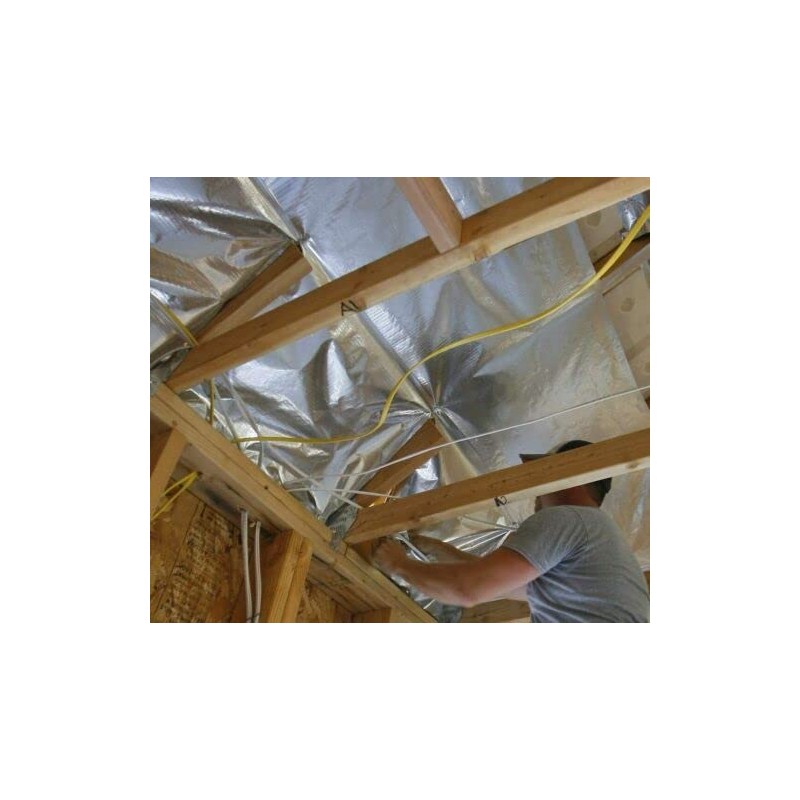 Radiant Barrier Perforated Attic Insulation Truss / Rafter Size 25.5in