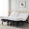 Kingnex Split California King Mattress Topper for Adjustable Bed 2
