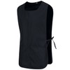 MISEMIYA KX-3301 Unisex Apron Cleaning Sanitary, Black 68.