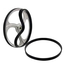 Pack of 2 Woodworking Band Saw Rubber Band Saw Scroll Wheel Rubber Rings Drive Belt Rubber Synchronous Belt for 14 Inch