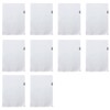 Leliafleury A4 Cut Flush Folders 10PCS Transparent File Cover Plastic