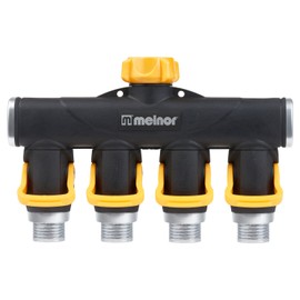 Melnor 357 EZ-Flow 4-Way Control Valve; Easy Lever Flow-Control/Shut Off