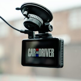 Car and Driver Eye2Pro, 4K Ultra HD Dash Cam, Wide-Angle FOV Recording Camera with Suction Mount and 3-Inch Touchscreen, 30 FPS, Includes 16GB MicroSD Card