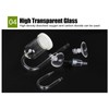 Aquarium Bubble Diffuser Prevent Clogging Transparent Glass Fish Tank Air