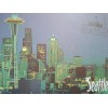 NEW BEAUTIFUL POST CARD EVENING @ SEATTLE WA THE HEART