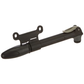 Dansi Floor Pump with Adaptors, Practical Bicycle Pump suitable for all SV / AV / DV Valves, Bike / Car Tyre Pump with Large Pressure Gauge, Black, black