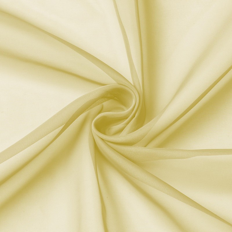 Aiyufeng Yellow Sheer Curtains 2 Panel Sets 84 Inches Long