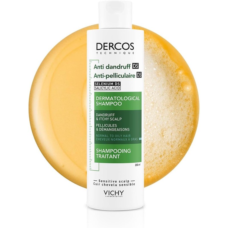 Vichy "vichy dercos caspa grasa 200ml shampoo para combatir la
