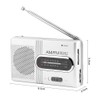 Portable AM FM Radio - Mini Radio with Telescopic Antenna