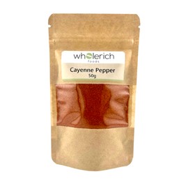 Cayenne Pepper 50g - Wholerich Foods