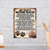 Shawprint Limited MY DOG'S BEDTIME PRAYER RETRO STYLE METAL TIN