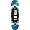 Real Skateboards Eclipse Oval Assorted Stains Mid Complete Skateboards -