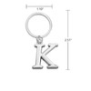 Freedale Keyring Letter - Initial Alphabet Key Ring Charm (K)