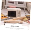 ABOOFAN 12pcs Rolling Pin House Adjustable Rollers Pins Miniature Decor