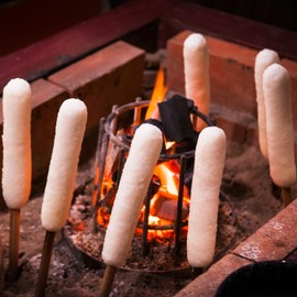 Kiritanpo 4 Bag Set, Soft Texture, Watanabe Foods, Akita Specialty, Heat Pressurized Sterilization, No Preservatives, Hand Wipes Included