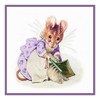 Hunca Munca Mouse Inspired by Beatrix Potter Counted Cross Stitch