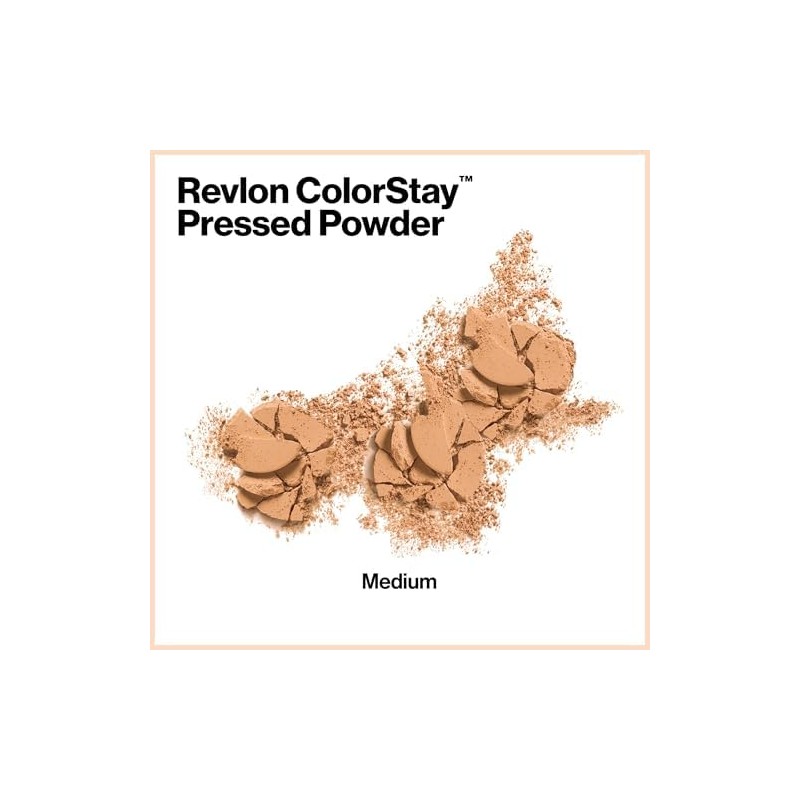 Revlon Colorstay Pressed Powder, Medium, 8.4 g