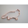Siberian Cat Copper Cookie Cutter