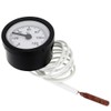 MONOJLY Thermometer Professional Dial Thermometer Capillary Temperature Gauge 0-120℃ water