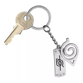 Veraly Anime Llavero Naruto Dijes Hoja Konoha Sasuke Itachi Banda F