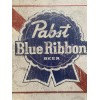 Pabst Blue Ribbon PBR Beer nostalgic metal tacker tin sign