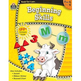 Ready•Set•Learn: Beginning Skills, Grades PreK–K from Teacher Created Resources