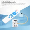 Solar Circuit Board Set Compatible with Lithium Batteries Solar Timing