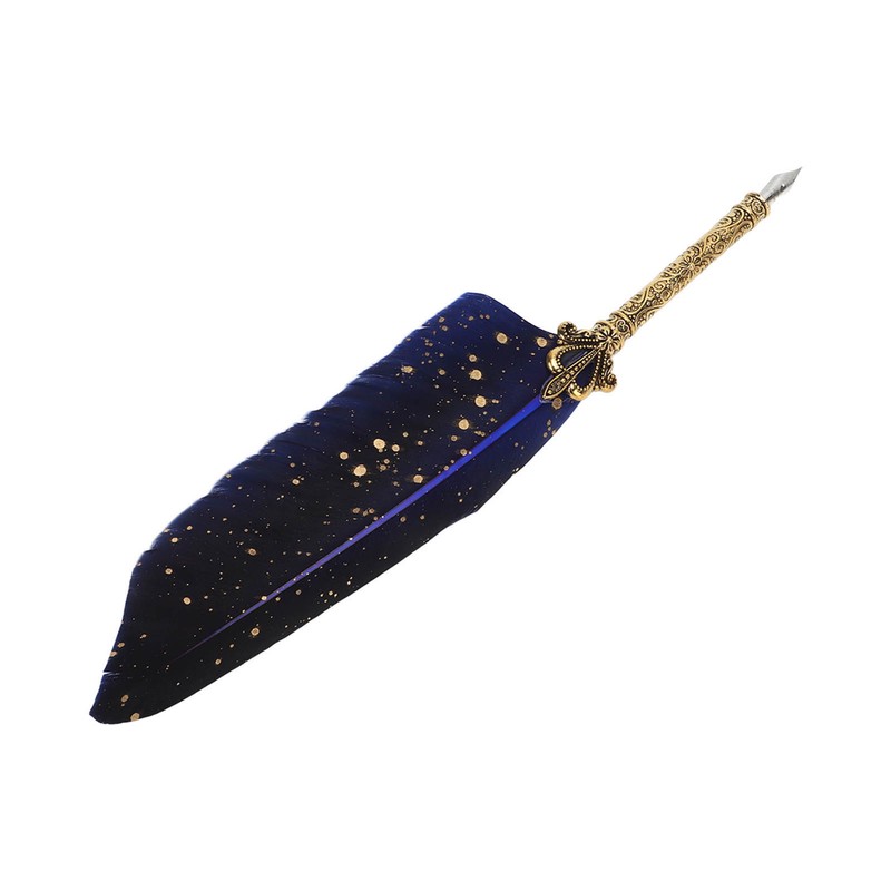 Quill Pen Set Exquisite Retro Smoothing Writing Feather Pen Caligraphy