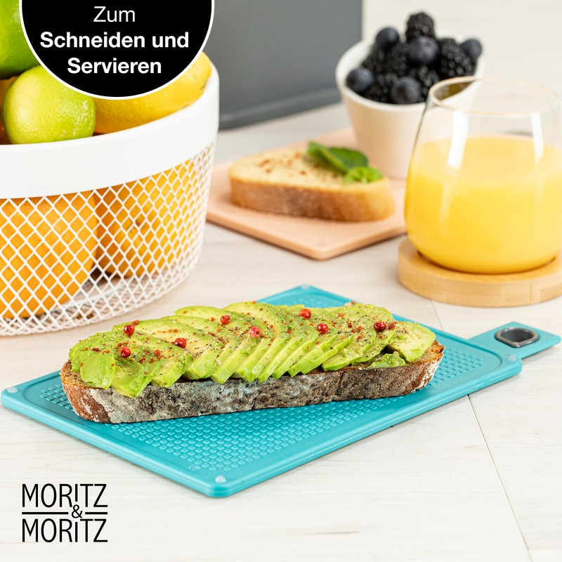 Moritz & Moritz 4 x Breakfast Boards, Dishwasher Safe, 20.5