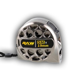 Premium Tape Measure - Water and weather proof hollow nikel plated tape measure - UK Brand [RAW LOCK] (Yellow Tape, 5m)