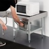 HARDURA Stainless Steel Equipment Work Stand 30”L X 24”W X