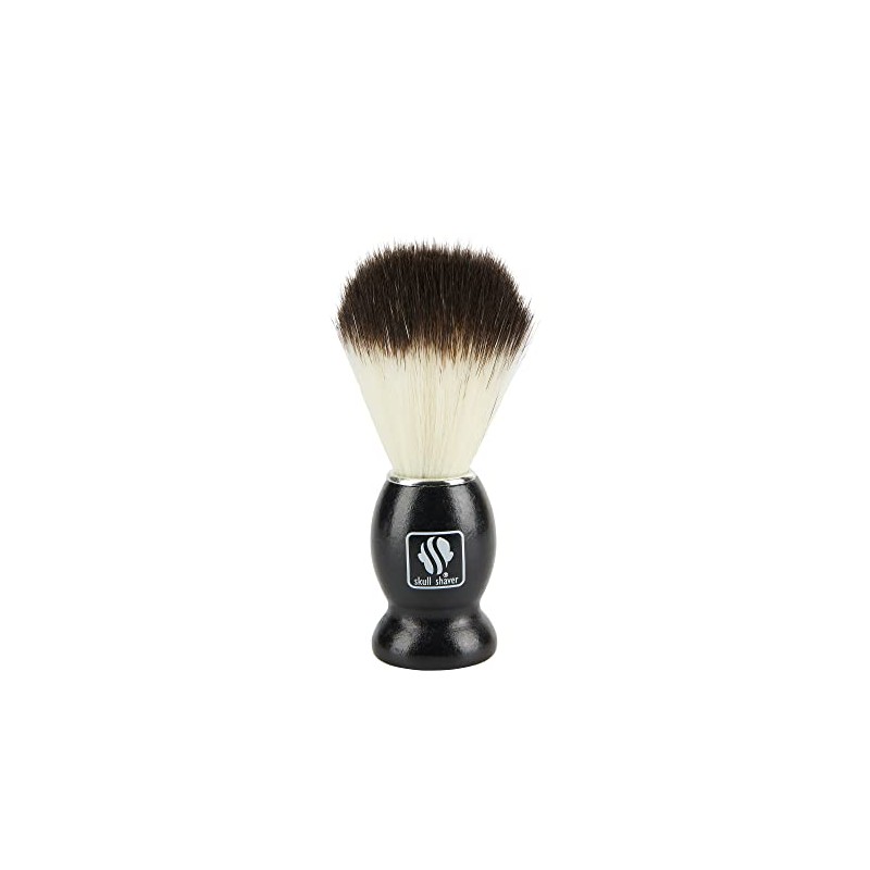 Skull Shaver Luxury Men's Black Handle Shaving Brush