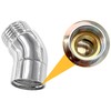 G1/2 Shower Head Elbow Adapter for Connection of Wall Mounted