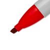 Sharpie 38202 Permanent Markers, Chisel Tip, Red, 12-Count