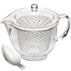 Akebono Sangyo TW-3717 Clear Teapot, 16.2 fl oz (480 ml),