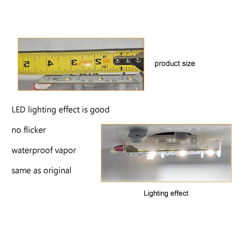 WR55X26671 Refrigerators LED Light Board for GE Freezer Refrigerators Replace