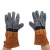 1 Pair Heat Resistant Gloves Separate Fingers Hot Proof Mitts