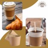 Under the Sun Products Kraft Coffee Sleeves for 10-20oz Cups