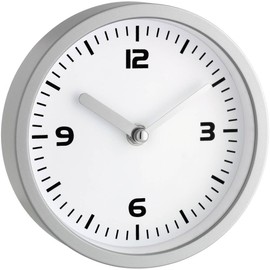 TFA Stick-On Bathroom Wall Clock