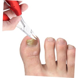 Baluue 12.9cm Long Jaw Toe Nail Clippers for Thick or Ingrown Nails Precise Cutting for Comfortable to Hold Handle