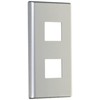 Panasonic Cosmo Series Wide 21 New Metal Outlet Plate 2