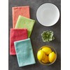 DII Basic Barmop Collection Kitchen, Dishtowel Set, Bright 4 Count