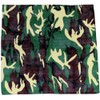 Novelty Bandanas 100% Cotton By The Dozen (Army Camo, 22