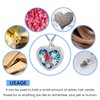 Eusense cremation jewelry for human ashes of loved one memorial